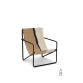 Desert kids chair - black / soil