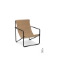 Desert kids chair - black / sand