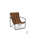 Desert kids chair - black / stripe
