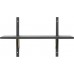 Sector shelf, single/wide -  black ash/ bass