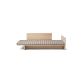 Kona mattress - sand / black
