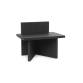 Oblique chair - black