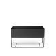 Plant box, large - black