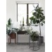Plant box, round - black