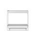 Plant box, two-tier - light grey