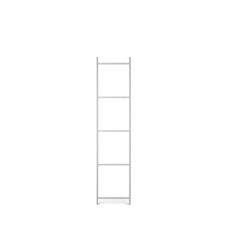 Ladder, 5 steps - light grey