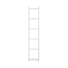 Ladder, 6 steps - light grey