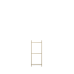 Ladder, 3 steps - cashmere