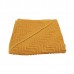 Hooded towel, golden mustard