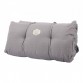 Muslin playmat and pillow - grey