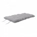 Muslin playmat and pillow - grey
