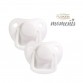 Pacifiers 2 pcs. 0-6 months - White