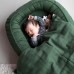 Junior bedding, Muslin dark green 