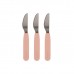Silicone knives, 3-pack - Peach