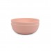Silicone bowl, 2-pack - Peach