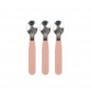 Silicone spoons, 3-pack - Peach