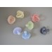 Silicone pacifier 2 pk., 0-36 months - Fresh violet