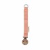 Pacifier holder - Coral