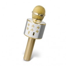Wireless microphone, gold