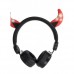 Headphones, devil