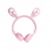Headphones, pink bunny