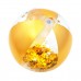 Beach ball, Gold with glitter