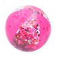 Beach ball, pink with glitter