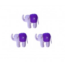 Elephant family, purple