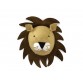 Animal head, lion