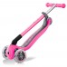 Foldable scooter for children, Primo - Deep pink