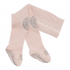 Crawling tights, 12-18 months - soft pink / glitter