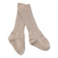 Non-slip socks wool, size 17-19 (6-12 months) - Sand