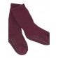 Non-slip Socks size 17-19 - plum