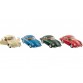 Goki toy car, Porsche 356 B Carrera 2 - Blue