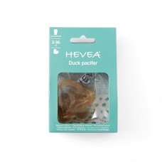 Hevea Pacifier, 3-36 months - Duck