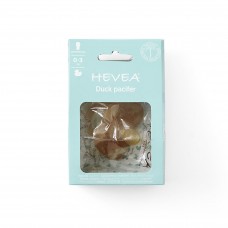 Hevea Pacifier, 0-3 months - Duck