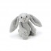 Teddy bear, Bashful gray rabbit (18 cm.)