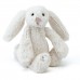 Teddy bear, Bashful creme baby rabbit (13 cm)