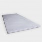 4-fold mattress with slip pad, gray