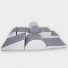 Leander, gray / white