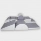 Leander, gray / white