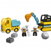 LEGO DUPLO 10931 Tracked truck and excavator