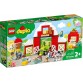 Play set with barn, tractor and farm animals