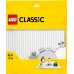 Lego building board - White (25 x 25 cm)