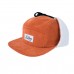 Cap, Teddy corduroy 5-panel with ears - Caramel (Size L, 4-7 years)