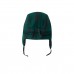 Cap, Wool 5-panel with ears - Green / Black (Size M, 1.5-3 years)