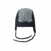 Cap, Wool block 5-panel with ears - Grey/Blue (Size M, 1.5-3 years)