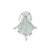 Bunny cuddle cloth, mint