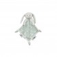 Bunny cuddle cloth, mint