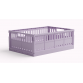 Made Crate Maxi Folding Box, Lilac